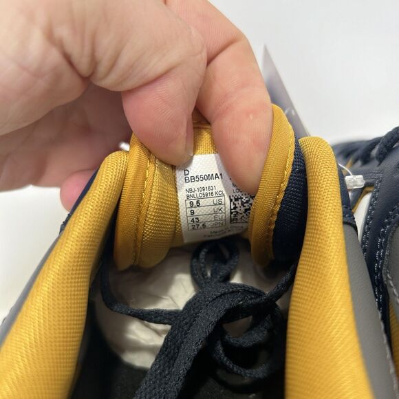 New Balance Shoes 550 “Michigan/Navy Yellow” 2024 main image 4